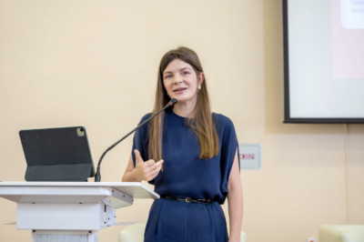 Виктория Салтыкова выступила на форуме «Знание» во Владикавказе